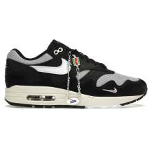 Black Air Max 1 Patta Nike Running Shoes Mens DQ0299-001