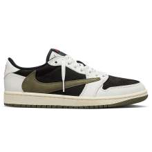 Green 1 Low OG SP Travis Scott x Air Jordan Basketball Shoes Womens DZ4137-106