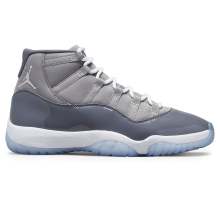 Grey 11 Retro Air Jordan Basketball Shoes Kids 378038-005