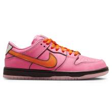 Pink SB Dunk Low The Powerpuff Girls x Nike Skateboarding Shoes Mens FD2631-600