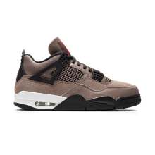 Brown 4 Retro Air Jordan Basketball Shoes Kids DJ6249-200