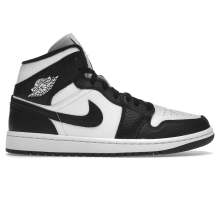 Black 1 Mid Air Jordan Basketball Shoes Womens DR0501-101