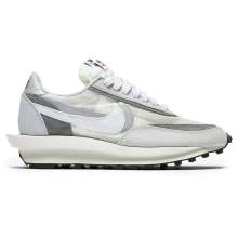 White LD Waffle Nike x Sacai Fashion Sneakers Mens BV0073-100