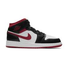 Red 1 Mid Air Jordan Basketball Shoes Kids DJ4695-122