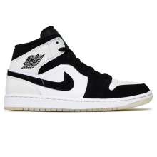 White 1 Mid Air Jordan Basketball Shoes Mens DH6933-100