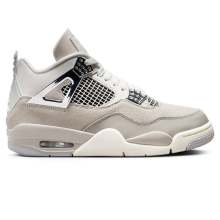 Grey 4 Retro Air Jordan Basketball Shoes Womens AQ9129-001