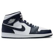 1 Mid Παπούτσια Καλαθοσφαίρισης Air Jordan Άνδρες Μπλε 554724-174