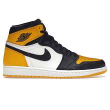 Yellow 1 Retro High OG Air Jordan Basketball Shoes Mens 555088-711