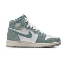 Green 1 Retro High OG Air Jordan Basketball Shoes Kids 575441-311