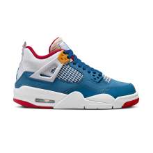 Blue 4 Retro Air Jordan Basketball Shoes Kids DR6952-400
