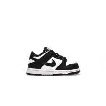 Black Dunk Low Retro Nike Basketball Shoes Kids CW1589-100