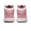 Pink 1 Mid Air Jordan Basketball Shoes Kids DQ8423-616