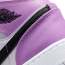 Purple 1 Mid Air Jordan Basketball Shoes Kids DQ8423-501