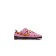 Pink SB Dunk Low The Powerpuff Girls x Nike Skateboarding Shoes Kids FZ3351-600