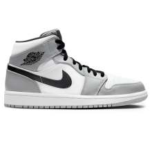Grey 1 Mid Air Jordan Basketball Shoes Mens 554724-092