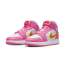 Pink 1 Mid Air Jordan Basketball Shoes Kids DX3240-681